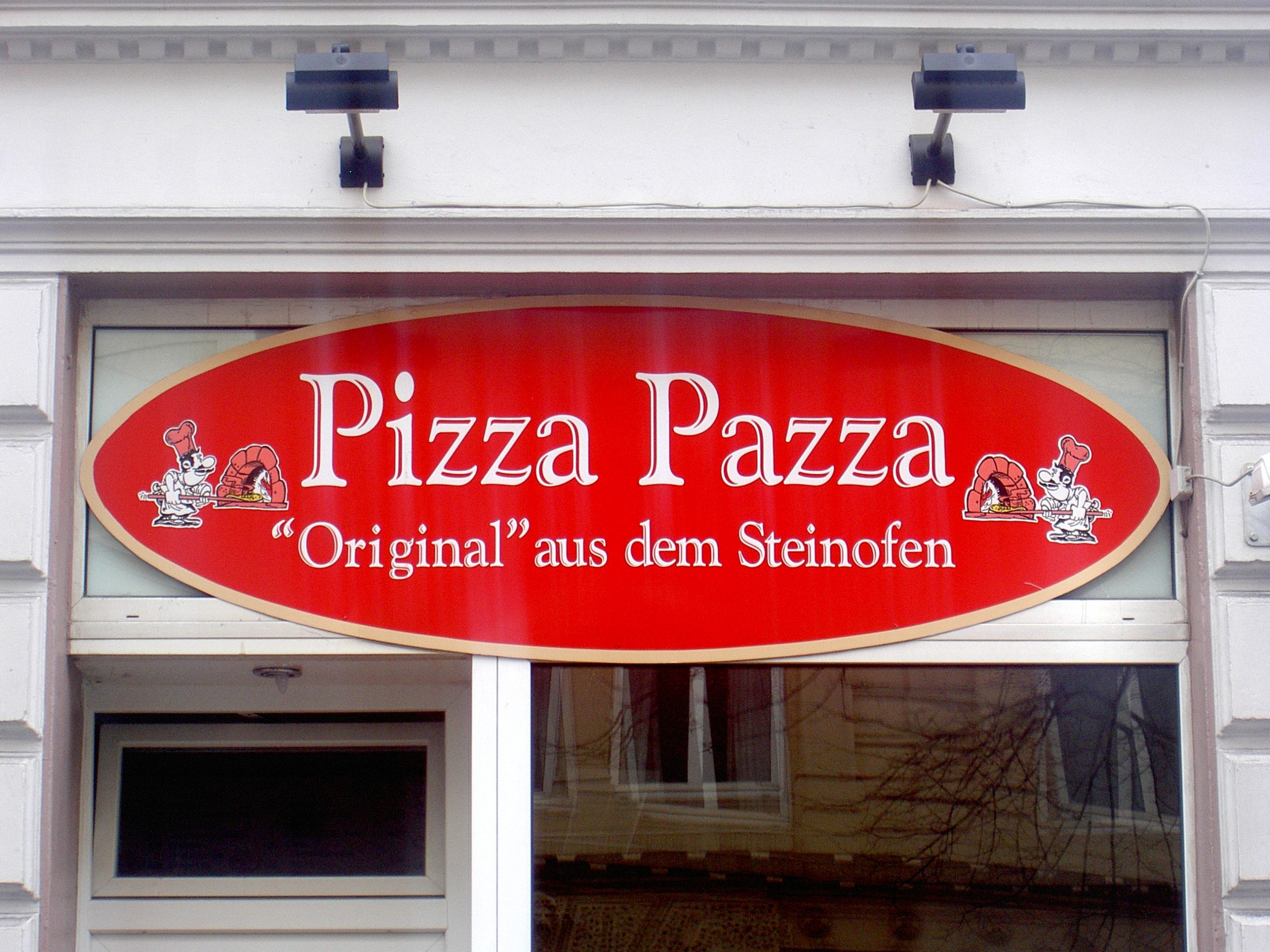 Pizzeria „Pizza Pazza“  nähe Rudolfplatz in Köln