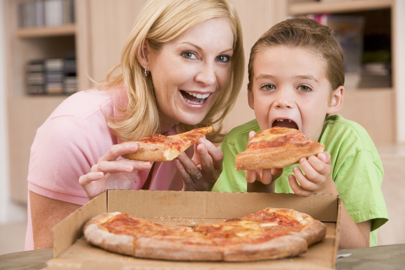 Italienische Pizza per Lieferservice